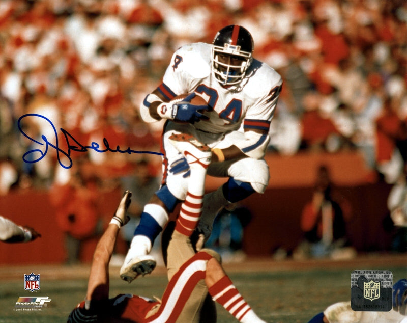 Ottis Anderson Signed Auto Autographed NY Giants 8x10 Photo File LSCM COA #2