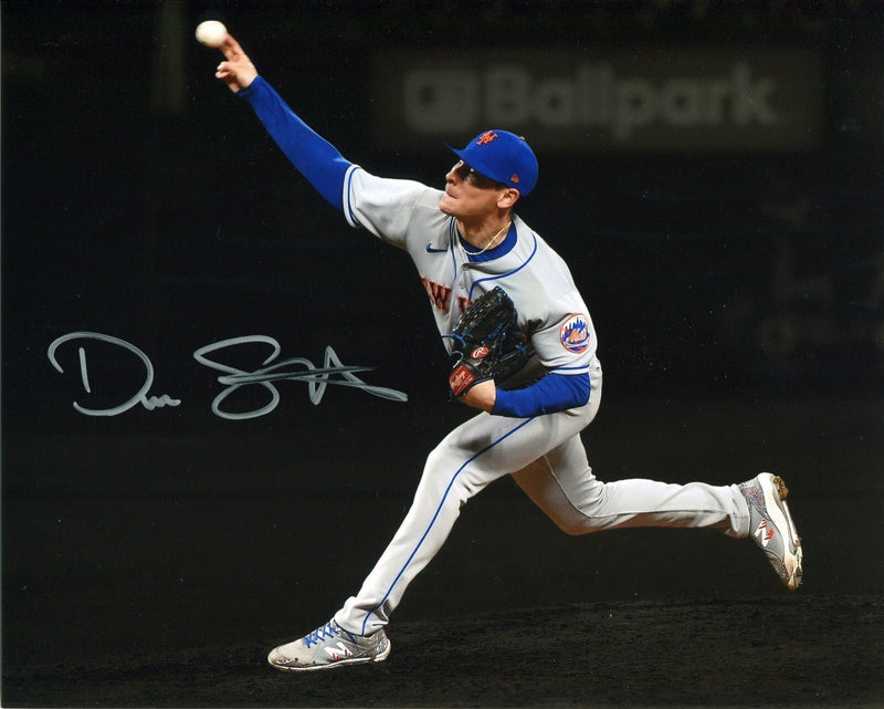 Drew Smith Signed Autographed New York Mets Spotlight 8x10 Photo LSCM COA
