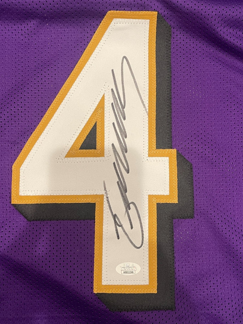 Zay Flowers Signed Baltimore Ravens Custom Jersey JSA Witness COA