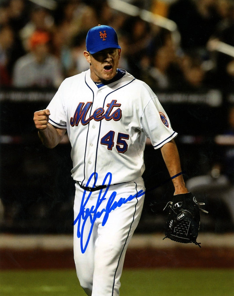 Jason Isringhausen Signed Autographed New York Mets 8x10 Photo LSCM COA #1