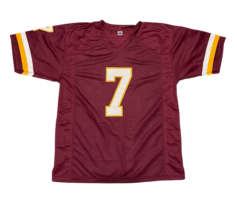 Joe Theismann Signed Washington Custom Jersey w/ 1983 NFL MVP Beckett W BAS COA