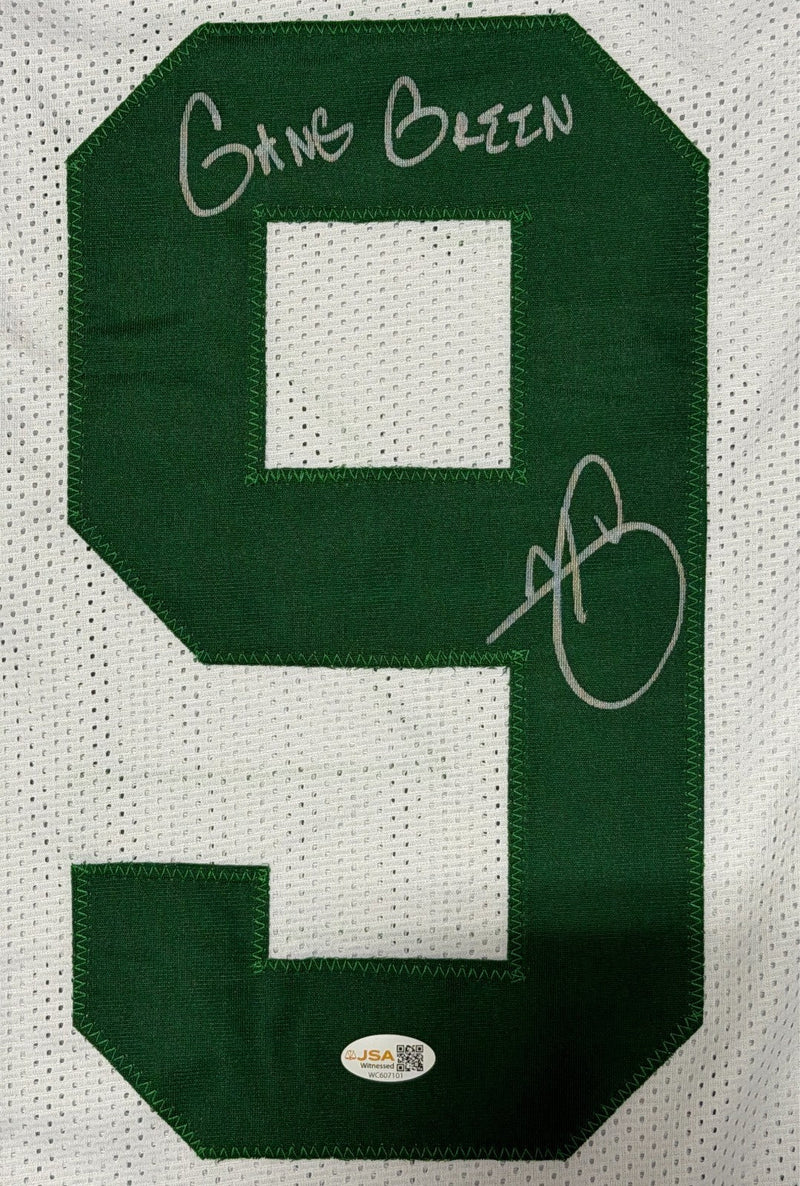 Minkah Fitzpatrick Signed New York Jets Custom Jersey  w/ Gang Green JSA Wit COA