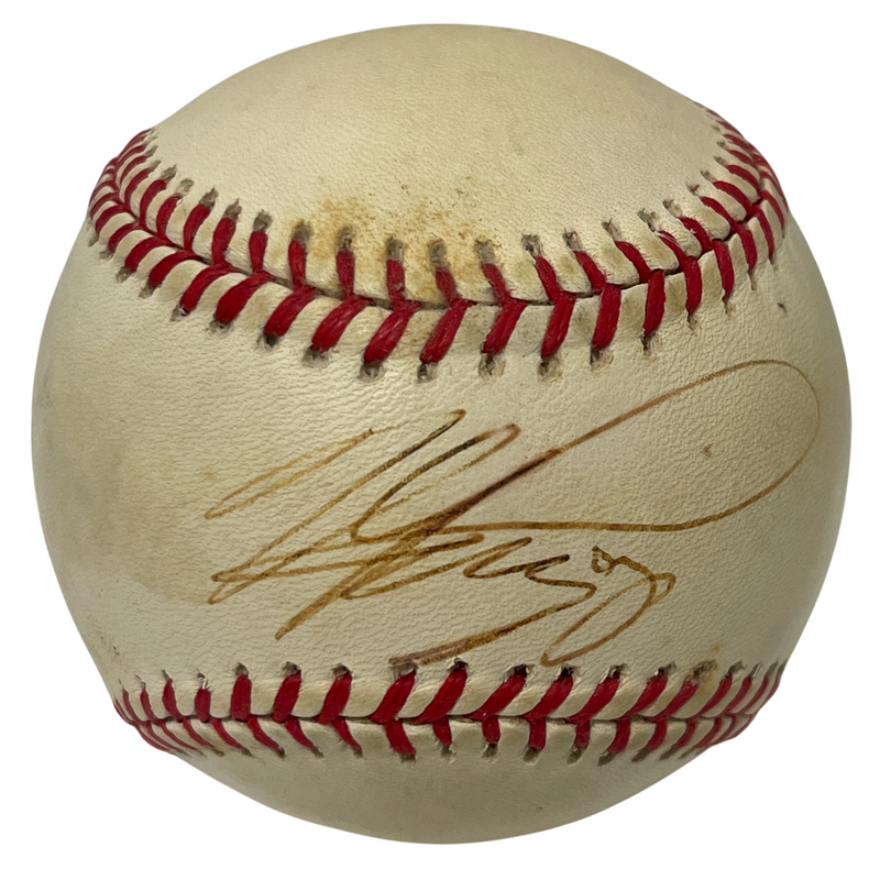 Mike Piazza Signed Rawlings National League Baseball New York Mets JSA COA D