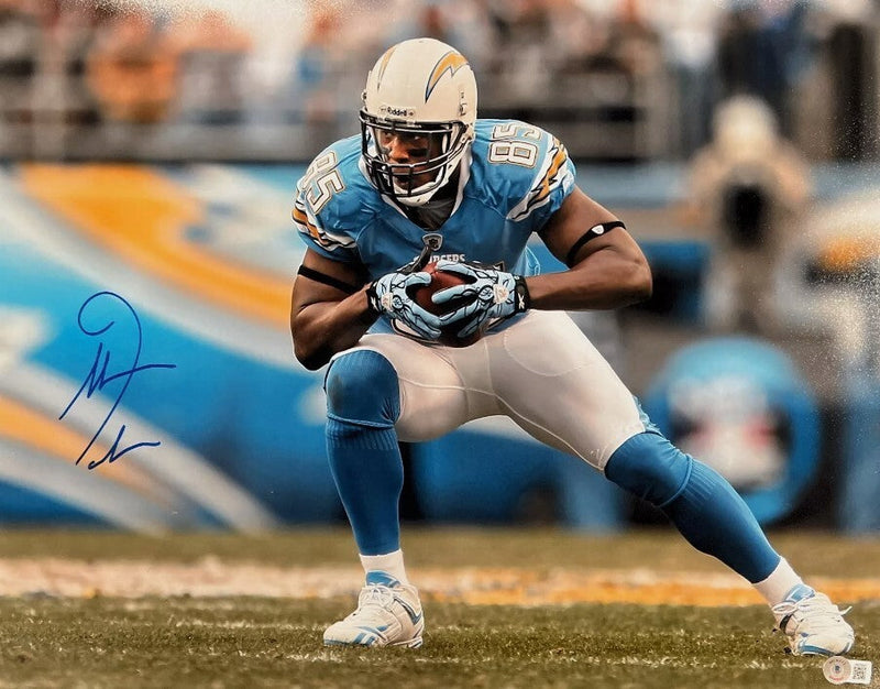 Antonio Gates Signed 16x20 Photo San Diego Chargers Beckett Witness BAS COA #2