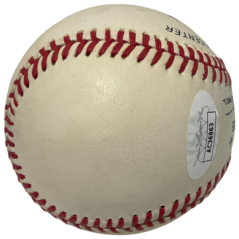 Kirk Gibson Signed Rawlings National League Baseball Detroit Tigers JSA COA B