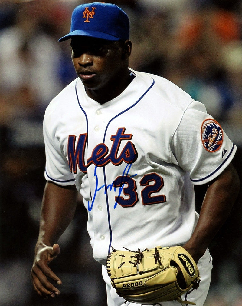 Jenrry Mejia Signed Autographed New York Mets 8x10 Photo LSCM COA #7