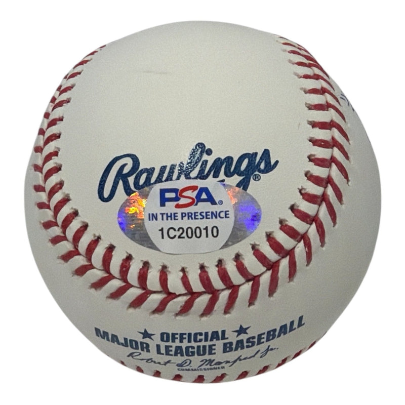 David Cone Signed Autographed ROMLB Baseball w/ 2x Insc PSA COA NY Yankees