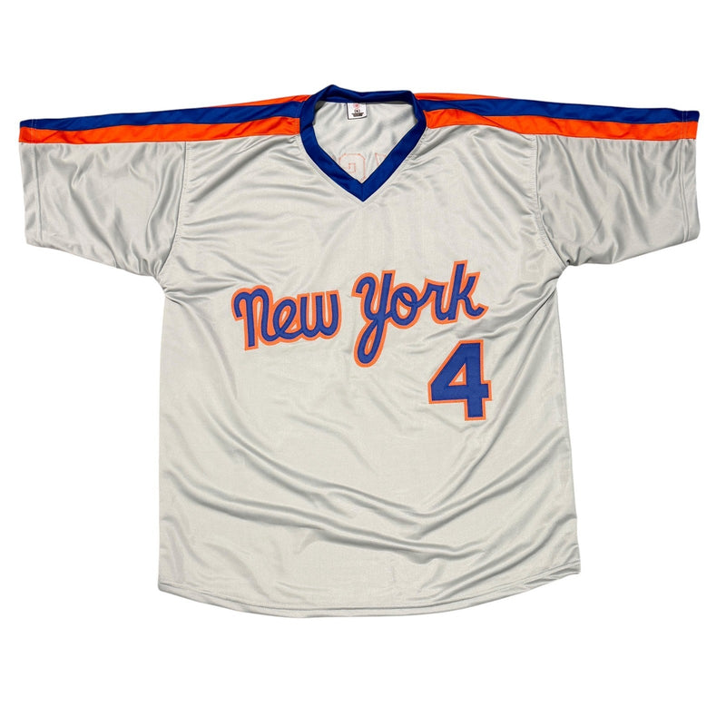 Lenny Dykstra Signed New York Mets Custom Jersey w/ 86 WSC JSA Witness COA