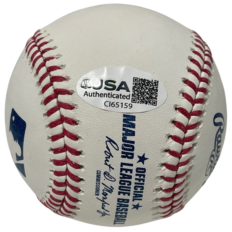 James Wood Signed Autographed ROMLB Baseball JSA COA Washington Nationals