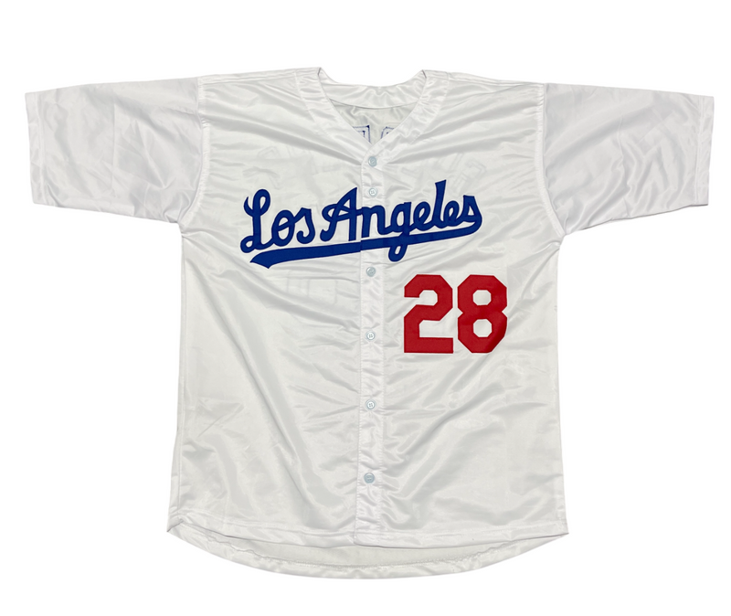 Pedro Guerrero Signed Los Angeles Dodgers Custom Jersey Beckett Witness BAS COA