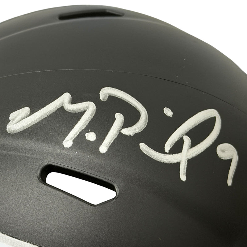 Michael Penix Signed Atlanta Falcons Speed Mini Helmet Beckett Witness BAS COA