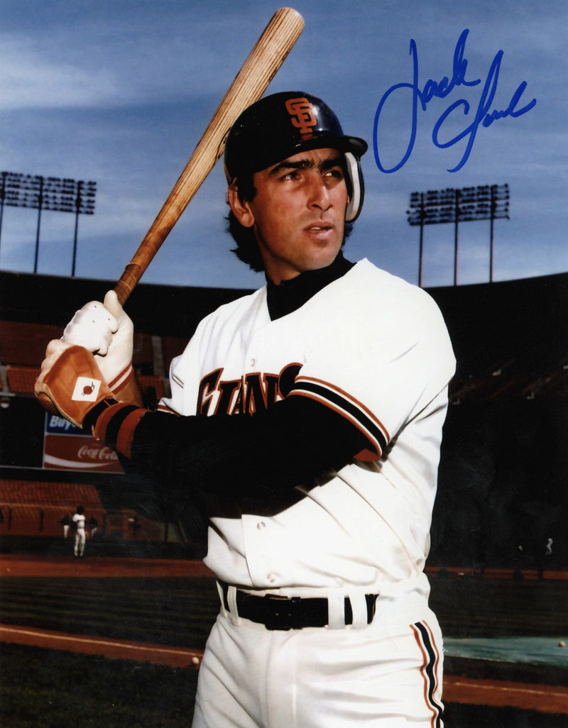 Jack Clark Signed Autographed San Francisco Giants 8x10 Photo LSCM COA #2