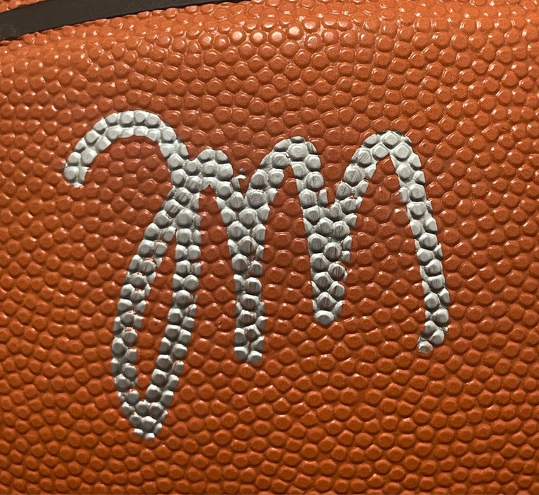 Tyrese Maxey Signed Spalding NBA Basketball Upper Deck UDA COA Philadelphia 76er