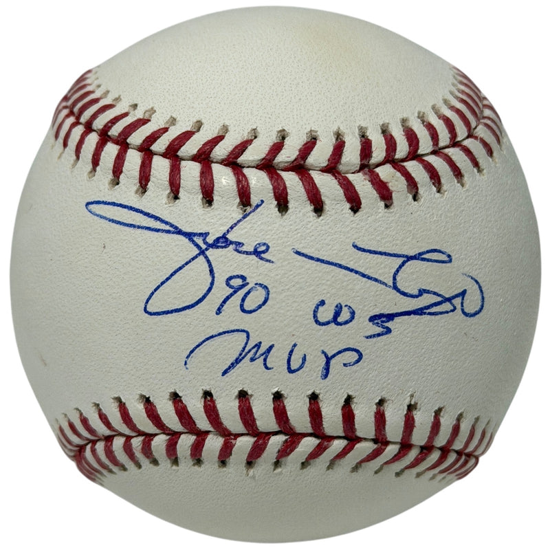 Jose Rijo Signed Autographed ROMLB Baseball w/ 90 WS MVP JSA WITNESS COA