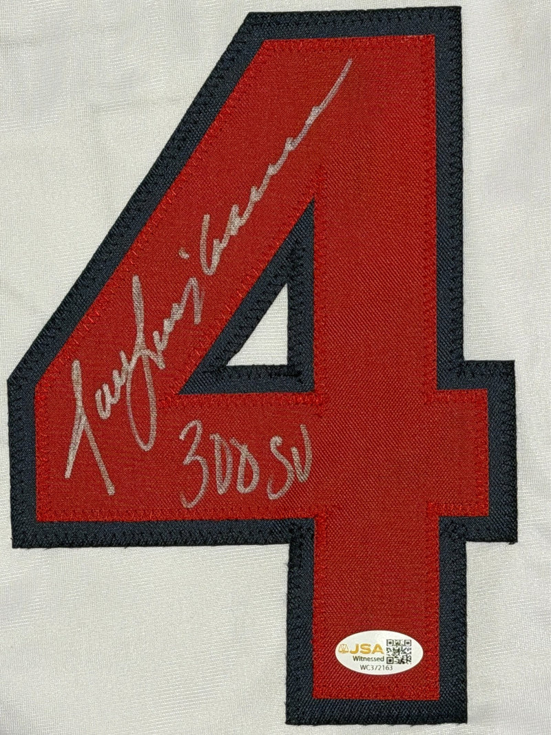 Jason Isringhausen Signed St Louis Cardinals Custom Jersey w/ 300 SV JSA Wit COA