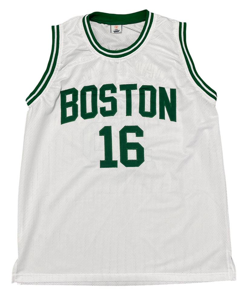 Tom "Satch" Sanders Signed Celtics Custom Jersey w/ 2x Insc Beckett Wit BAS COA