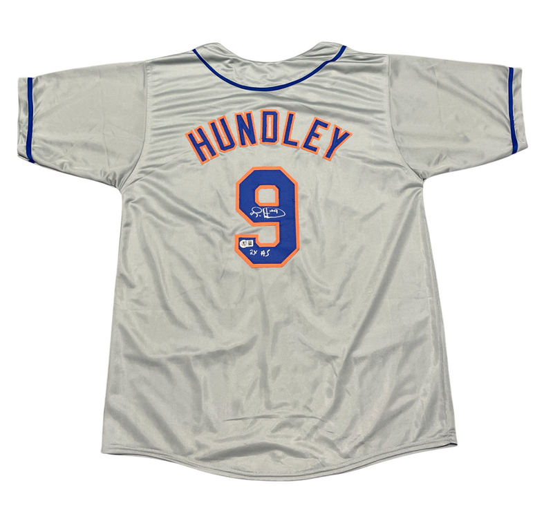 Todd Hundley Signed New York Mets Custom Jersey w/ 2x AS Beckett Witness BAS COA