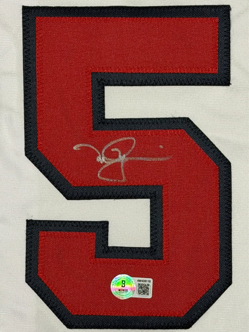Mark McGwire Signed St. Louis Cardinals Custom Jersey Beckett Witness BAS COA