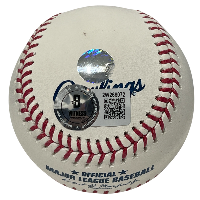 Ichiro Suzuki Signed ROMLB Baseball Beckett Witness BAS COA Seattle Mariners