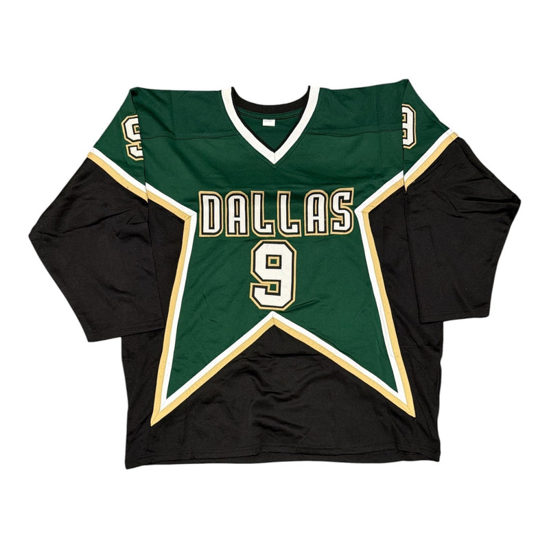 Mike Modano Signed Autographed Dallas Stars Custom Jersey w/ HOF 2014 JSA COA