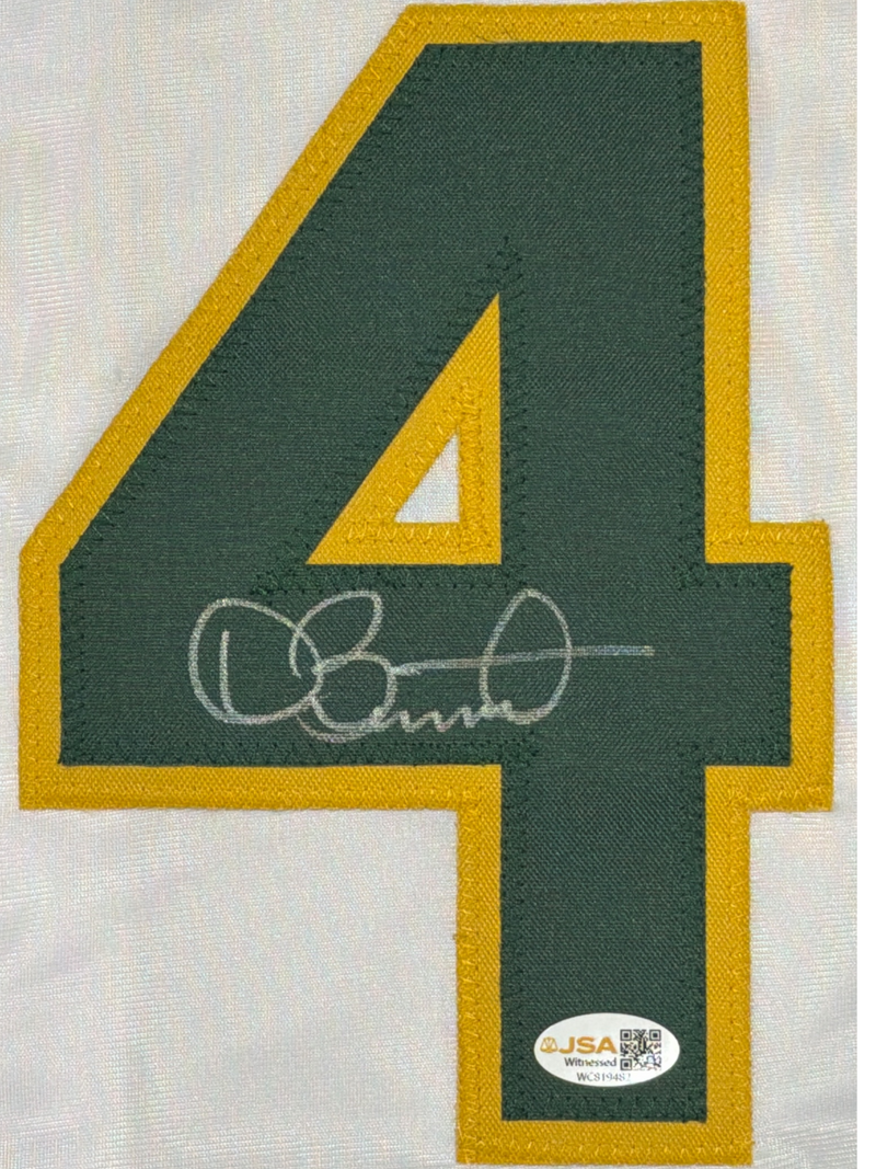 Dave Stewart Signed Autographed Oakland Athletics Custom Jersey JSA Witness COA