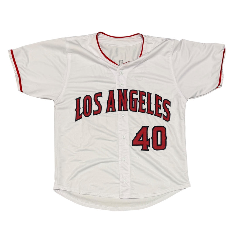 Bartolo Colon Signed Los Angeles Angels Custom Jersey Beckett Witness BAS COA