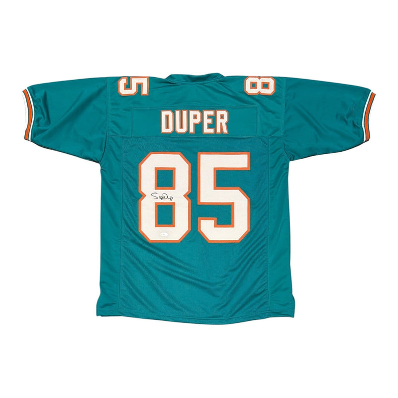 Mark Duper Signed Autographed Miami Dolphins Custom Jersey JSA Witness COA