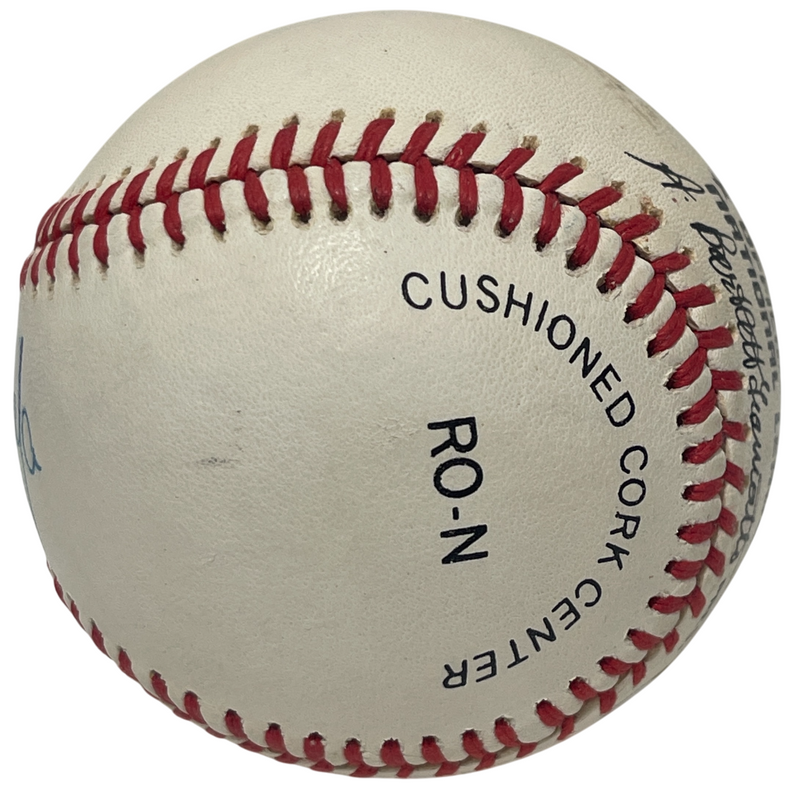 Fernando Valenzuela Signed Rawlings National League Baseball Dodgers JSA COA A