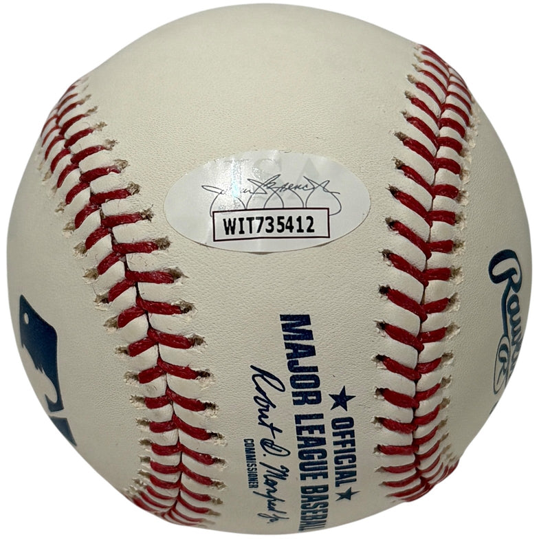 Domingo German FULL NAME Signed Autographed ROMLB Baseball JSA COA Yankees