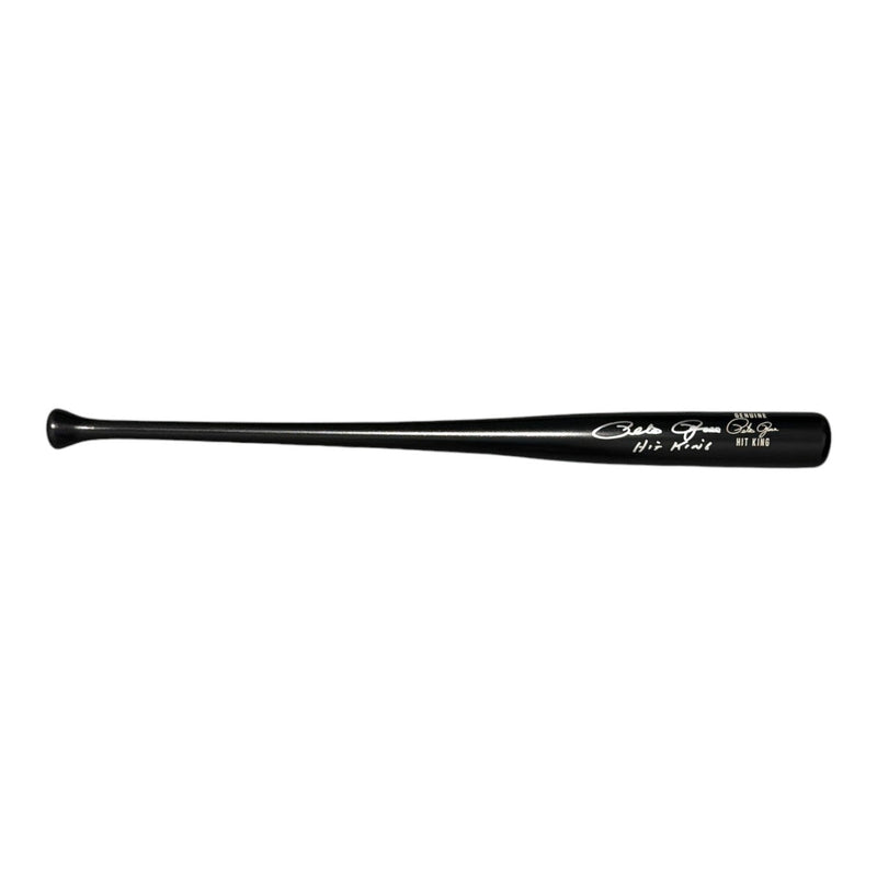Pete Rose Signed Autographed Genuine Hit King Black w/ Hit King FITERMAN COA