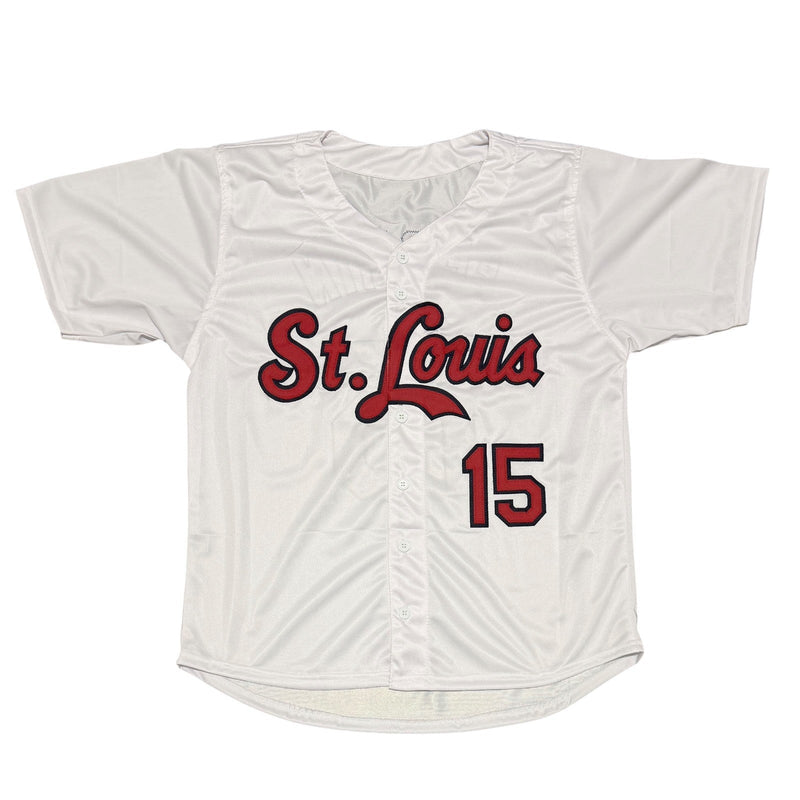 Jose Fermin Signed Autographed St Louis Cardinals Custom Jersey Beckett BAS COA