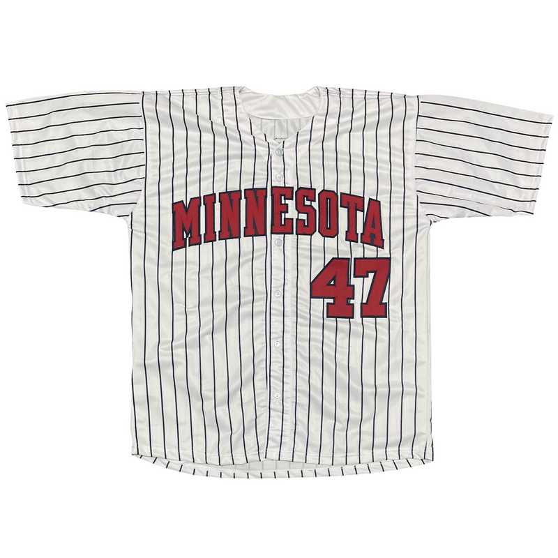 Jack Morris Signed Minnesota Custom Jersey w/ #47 Beckett Witness BAS COA