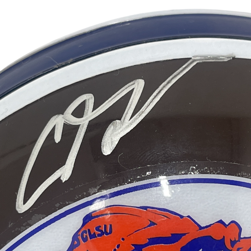 Adam Sandler Signed Autographed Waterboy Mud Dogs Mini Helmet JSA COA