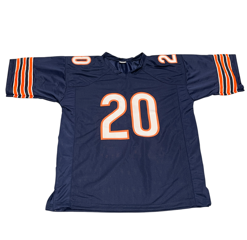 Mark Carrier Signed Bears Custom Jersey w/ 90 DROY Beckett Witness BAS COA