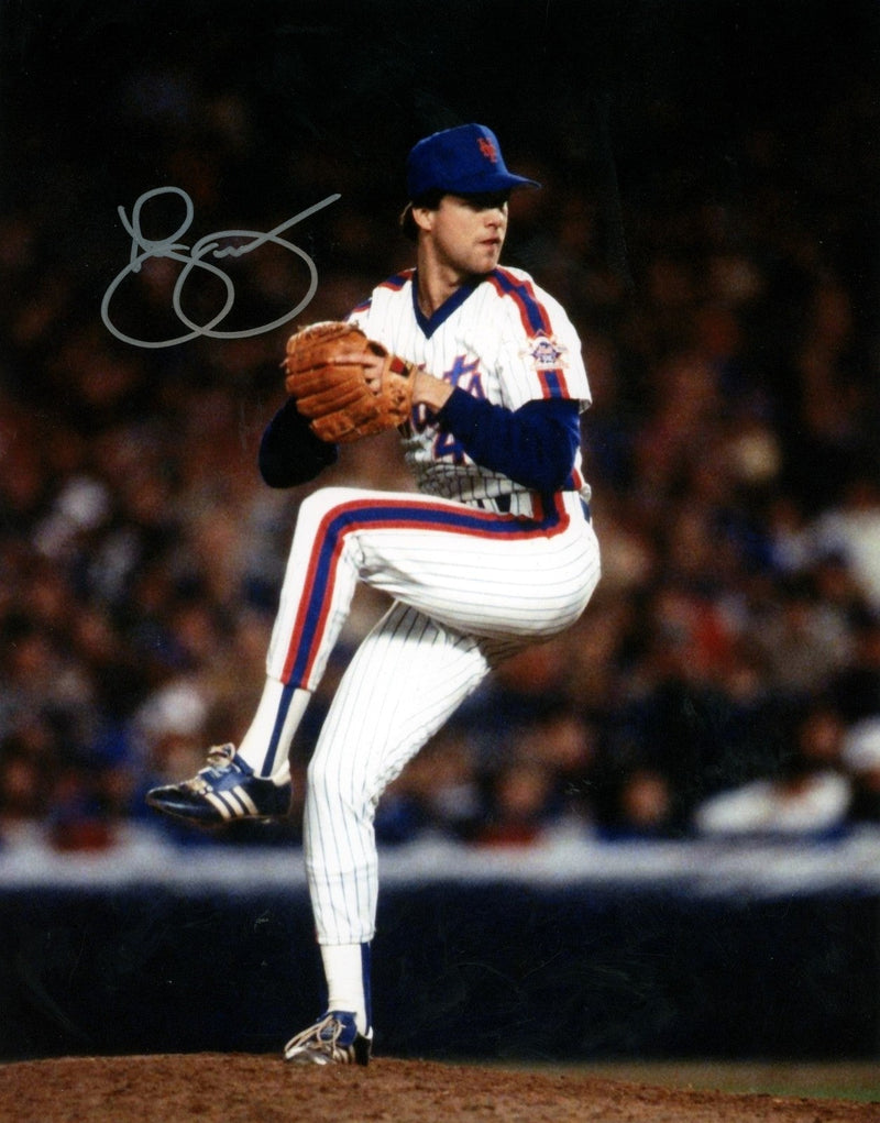 Roger McDowell Signed Autographed New York Mets 8x10 Photo LSCM COA #3