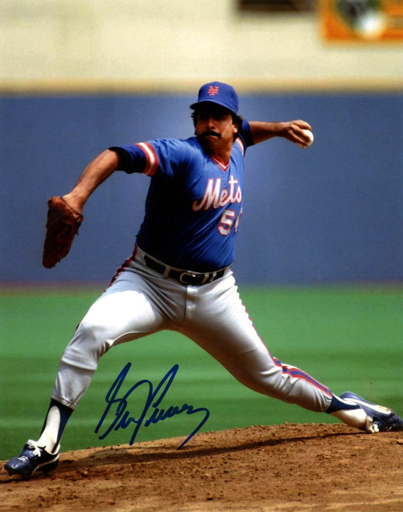 Sid Fernandez Signed Autographed New York Mets 8x10 Photo LSCM COA #1