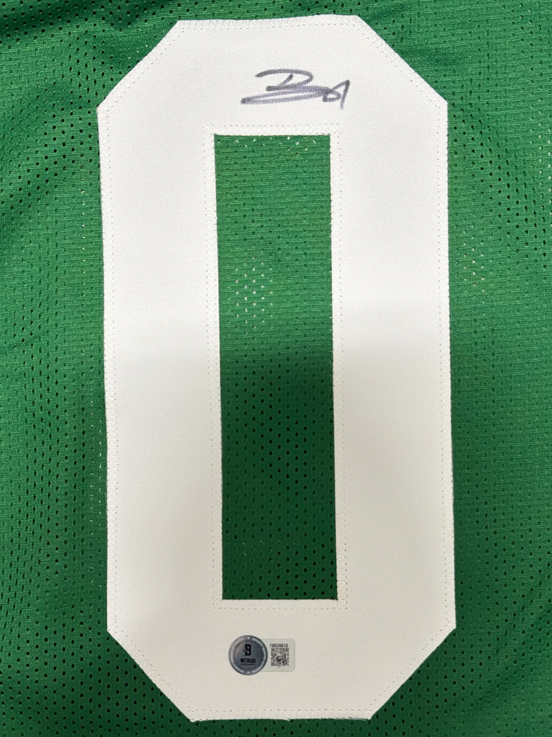 Braelon Allen Signed New York Jets Custom Jersey Beckett Witness BAS COA
