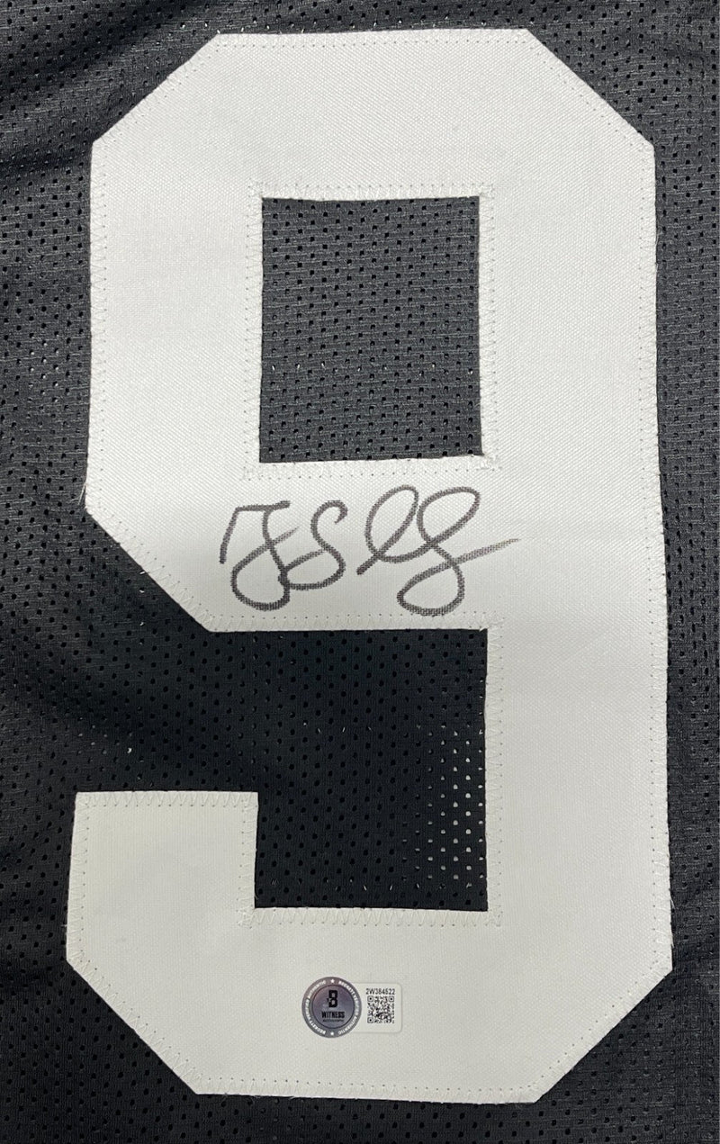 Greg Lloyd Signed Pittsburgh Steelers Custom Jersey Beckett Witness BAS COA
