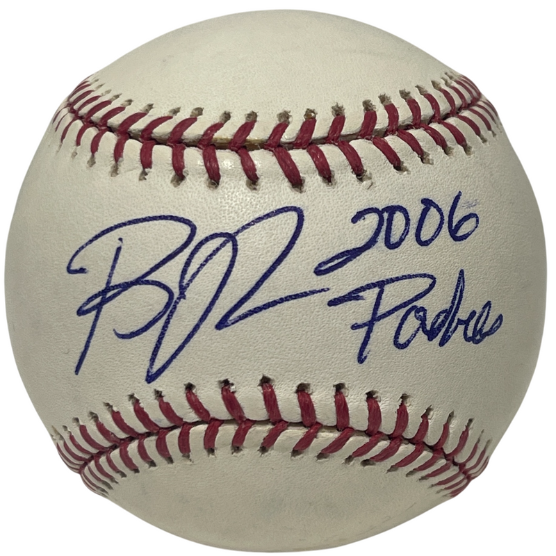 Ben Johnson Signed Autographed ROMLB Baseball w/ Padres Insc. LSCM COA