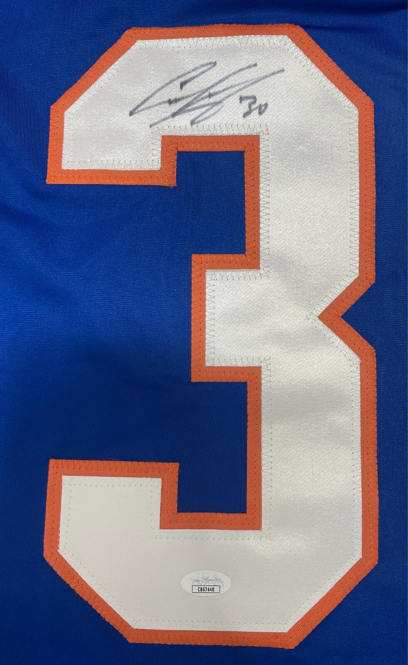 Ilya Sorokin Signed Autographed New York Islanders Custom Jersey JSA COA