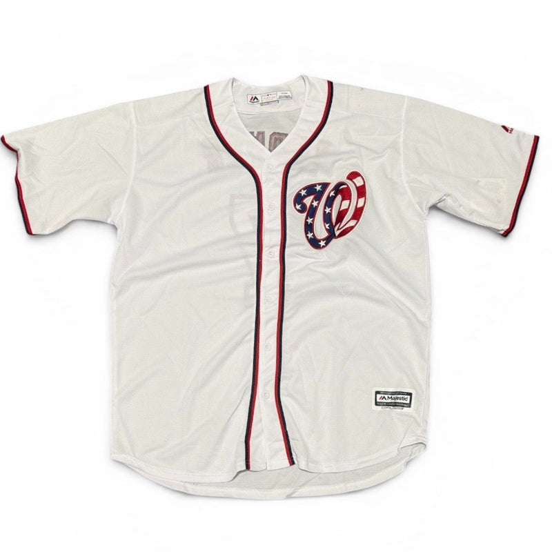 Trea Turner Signed Washington Nationals Custom Replica Jersey BAS COA