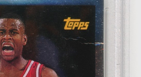 Allen Iverson 1996-97 Topps NBA 50th #171 Signed Rookie RC PSA Authentic Auto C