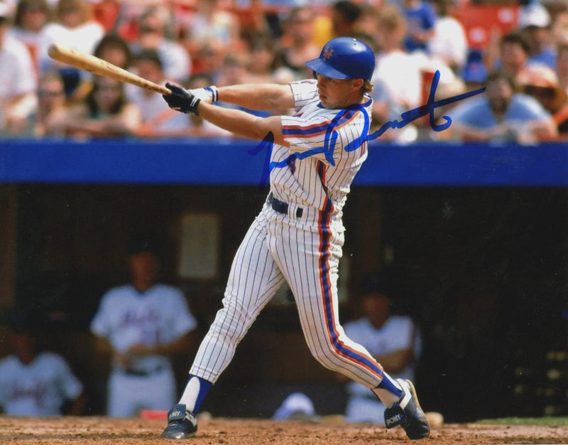 Lenny Dykstra Signed Autographed New York Mets 8x10 Photo LSCM COA #1