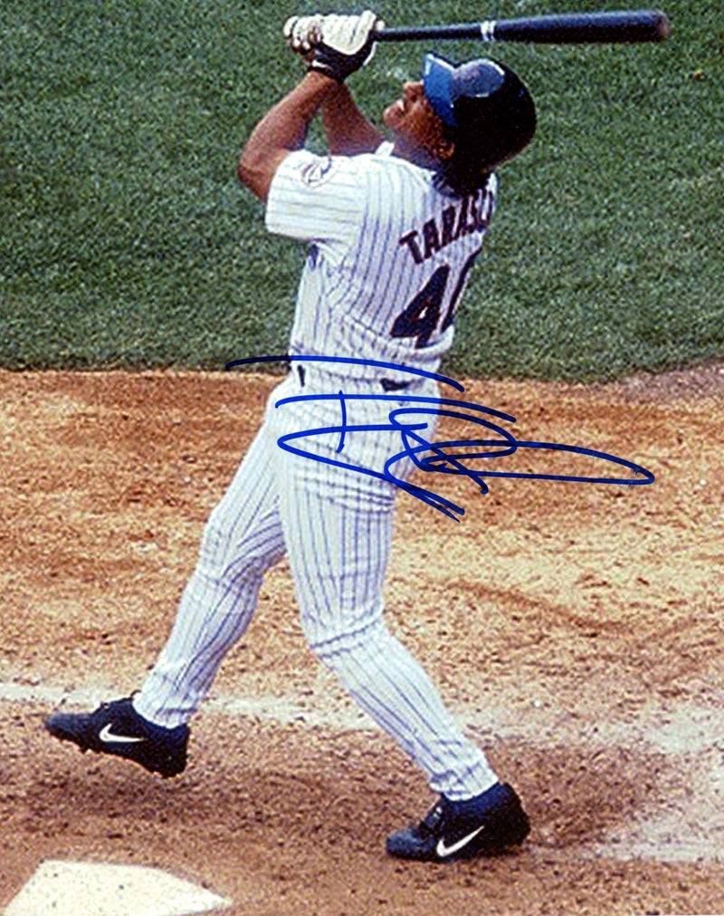 Tony Tarasco Signed Autographed New York Mets 8x10 Photo LSCM COA
