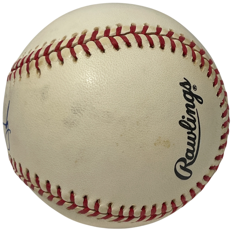 Todd Dunwoody Signed National League ONL Baseball Florida Marlins LSCM COA