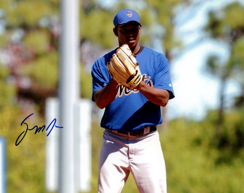 Jenrry Mejia Signed Autographed New York Mets 8x10 Photo LSCM COA #2