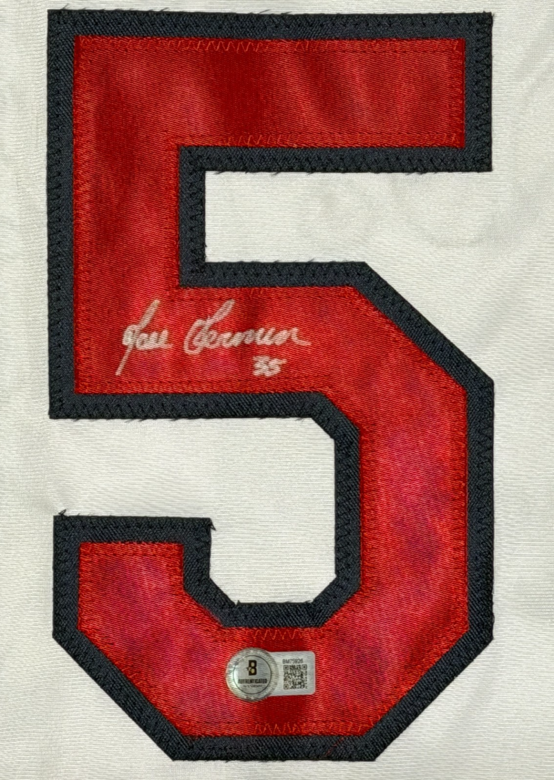 Jose Fermin Signed Autographed St Louis Cardinals Custom Jersey Beckett BAS COA