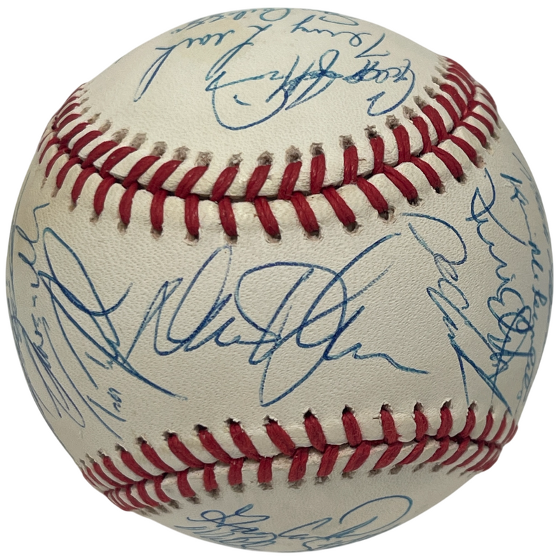 1989 New York Mets Team Signed Autograph ONL National League Baseball JSA LOA B