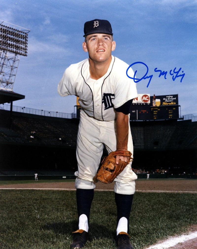 Denny McLain Signed Autographed Detroit Tigers 8x10 Photo LSCM COA #12