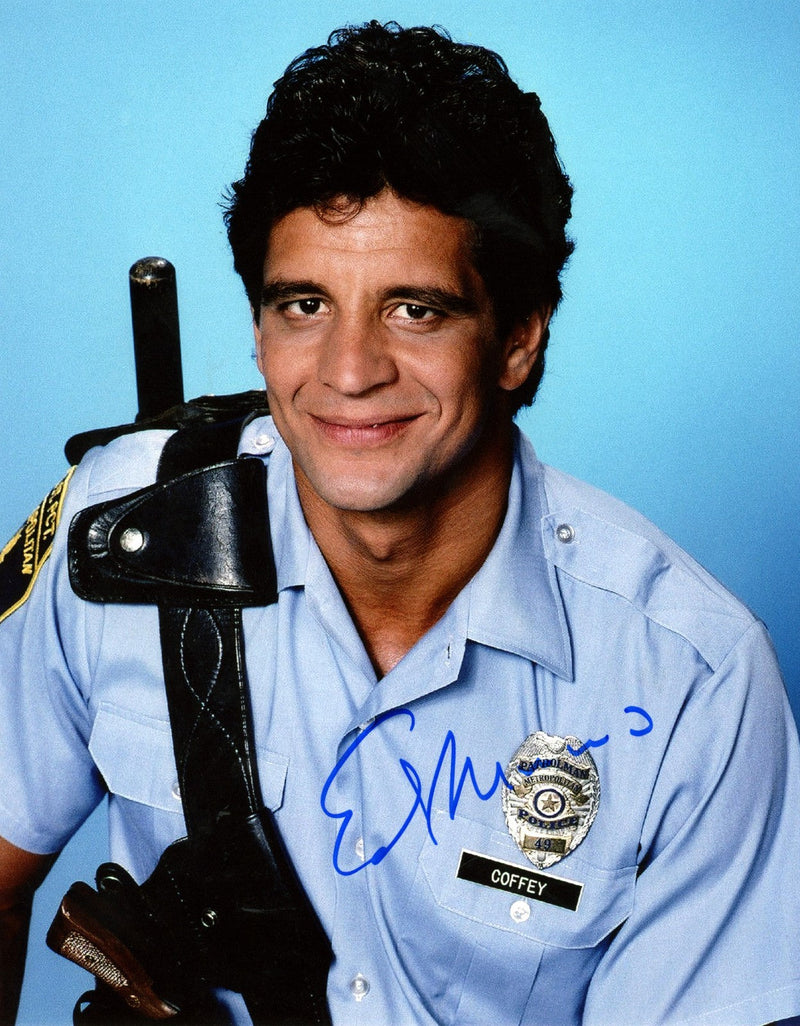 Ed Marinaro Signed Autographed Hill Street Blues 8x10 Photo LSCM COA